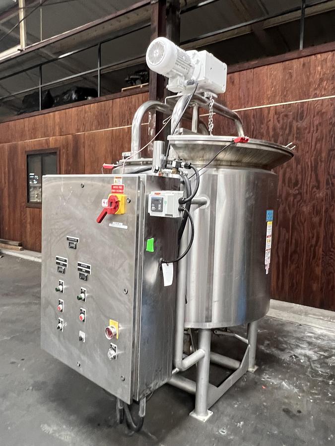 Used DCI 300 gallon single shell vertical Dynamixer