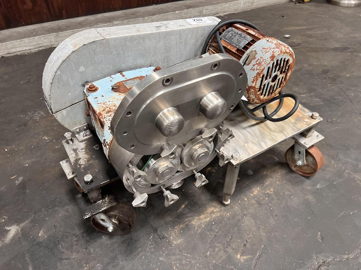 Used Waukesha model 130-U1 positive displacement pump