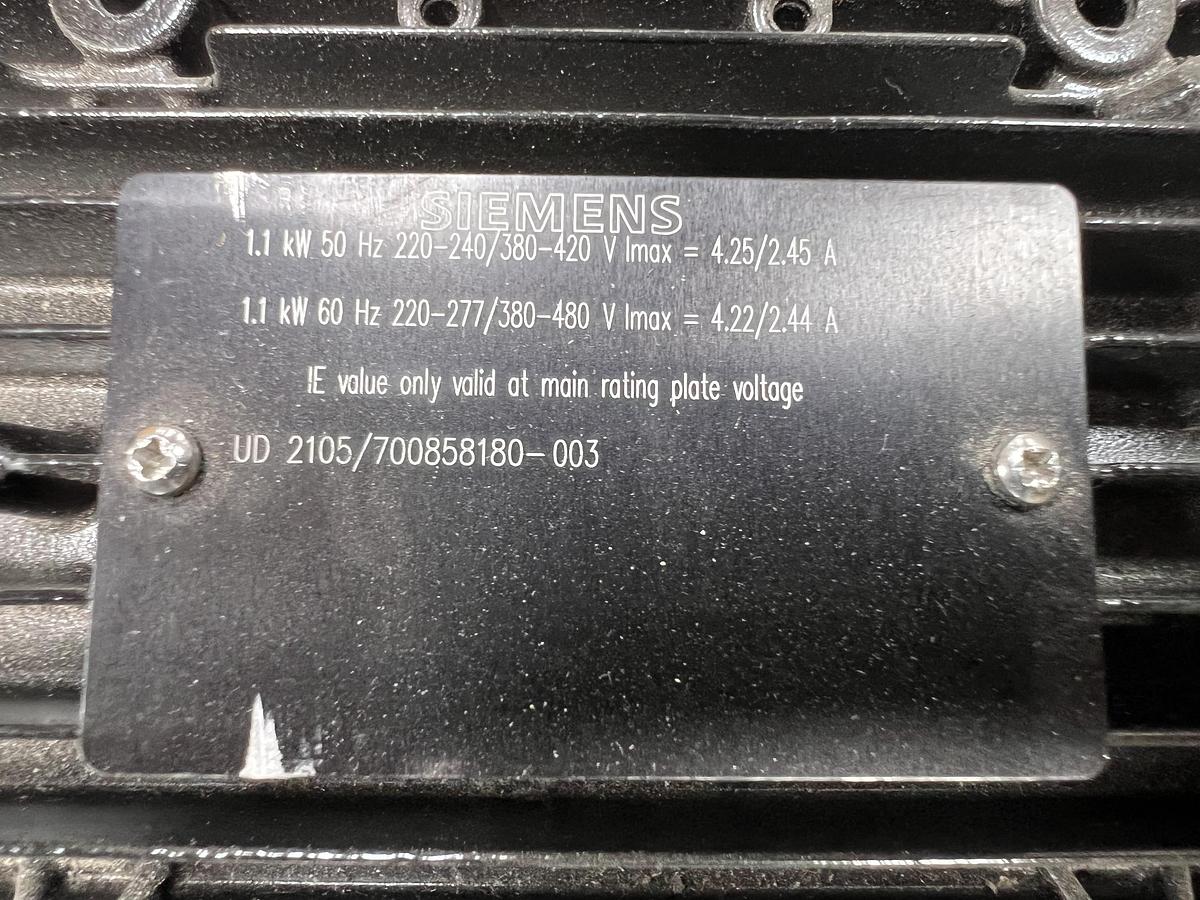 Used Grundfos model TP-50-120/4 A-F-A-BQQE-GX3 mild steel centrifugal pump