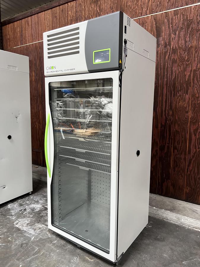 Used Caron model 7000-33-1 environmental chamber for shelf life testing