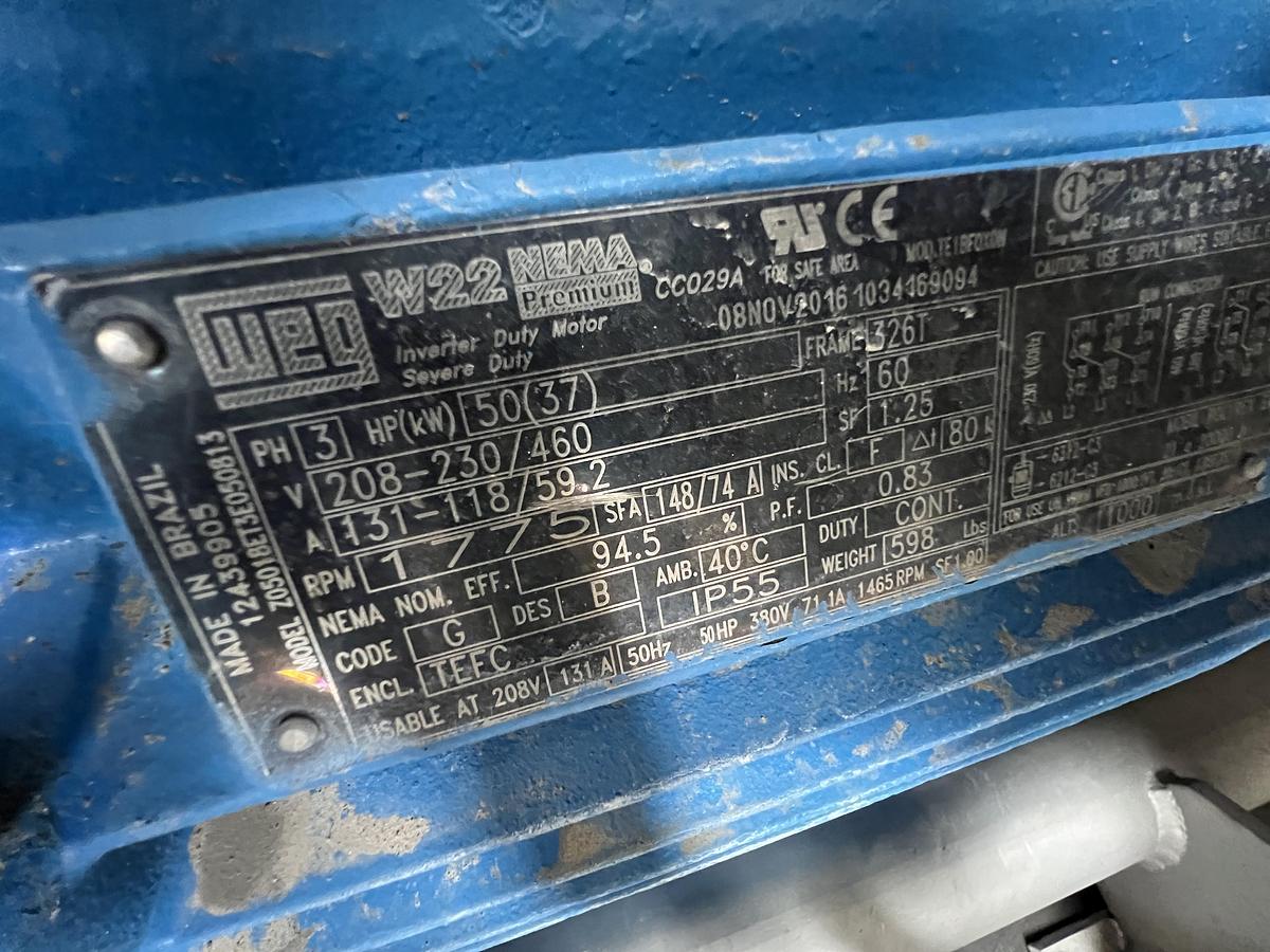 Used DCI 300 gallon single shell vertical Dynamixer