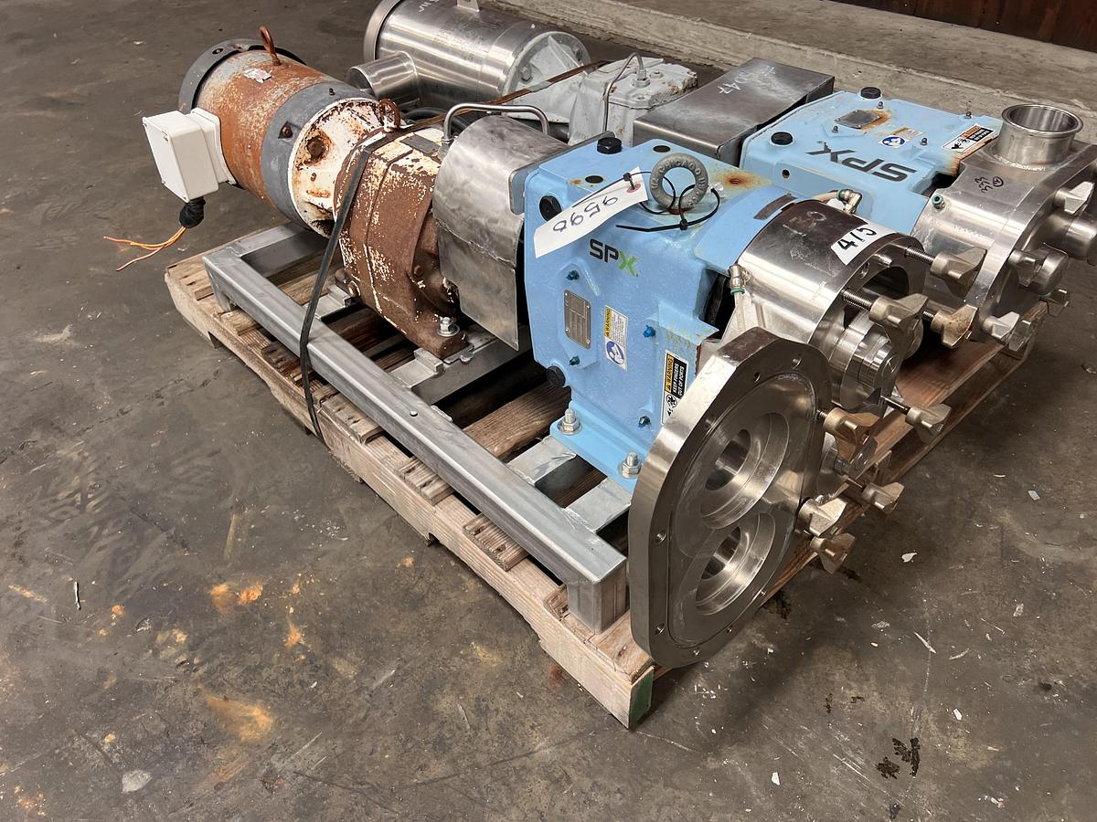 Used Waukesha model 130-U1 positive displacement pump