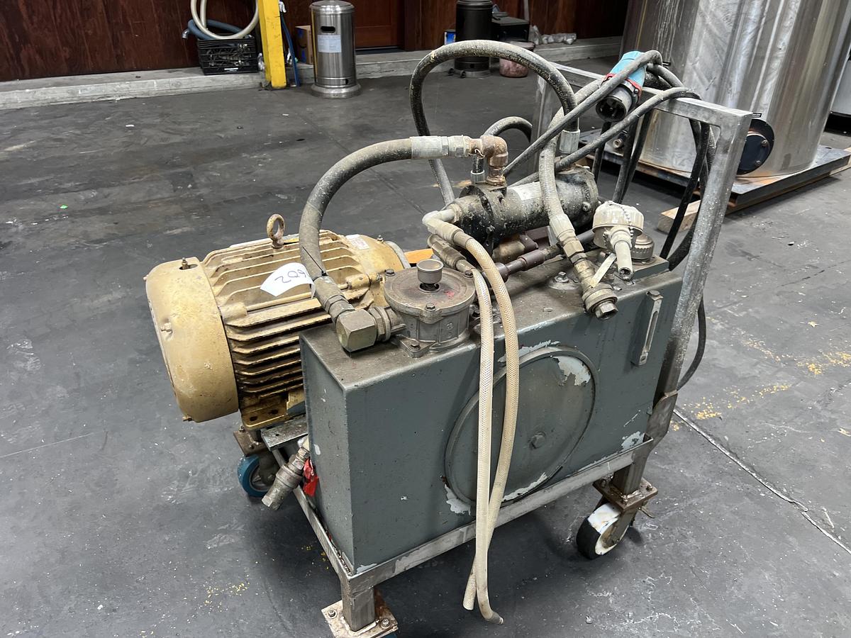 Used Racine 15hp hydraulic powerpack