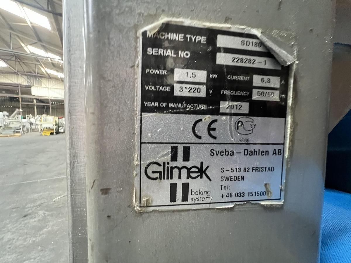 Used Glimek model SD180 suction dough divider
