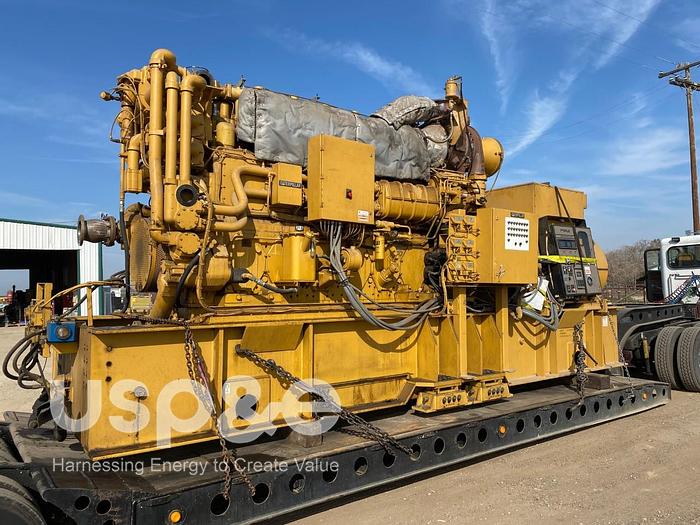 Used 1.1 MW Used Caterpillar G3606LE Natural Gas Generator Sets