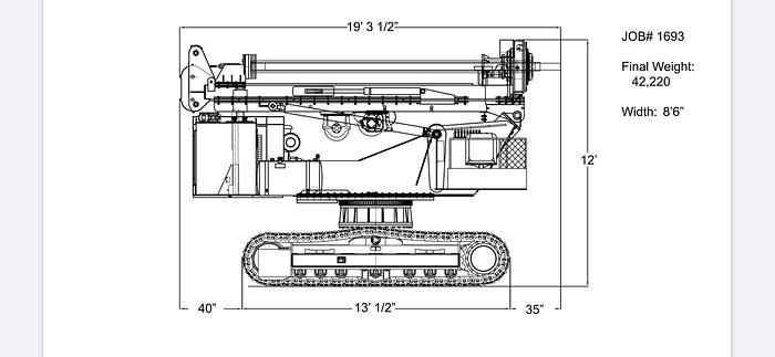 Used 2020 Spiradrill LHD-C Short Mast