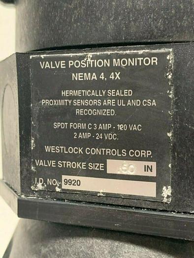 Used ITT Pure-Flo A209 3-way Stainless Steel Diaphragm Valve w/ 2" Sanitary Fittings