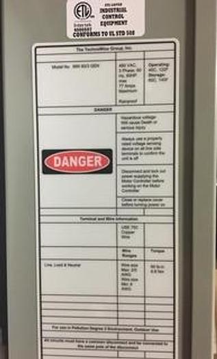 Used Motorwise MW60/3 GEN Motor Controller