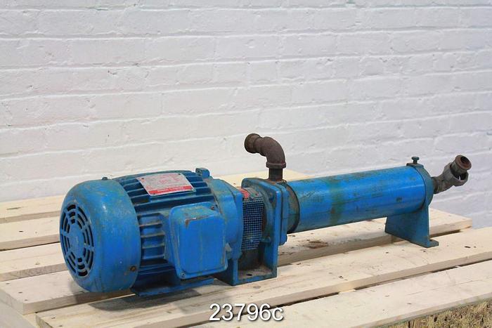 Used Goulds 3333 High Pressure Pump, Size CB5, Complete With 2Hp #23796