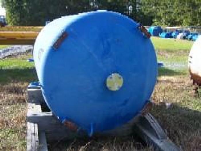 Used Pfaudler 1000 gallon #5014 glass lined vertical tank