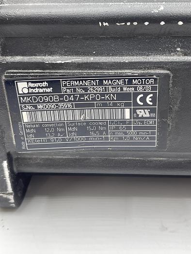 Used Rexroth MKD090B-047-KPO-KN