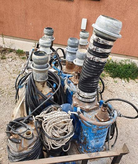 Usato Pompe Idrovore ad immersione, FLYGHT e GRINDEX