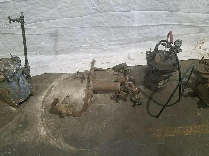 Used Greco Mixing Pressure Paint Tanks Four Total One Price