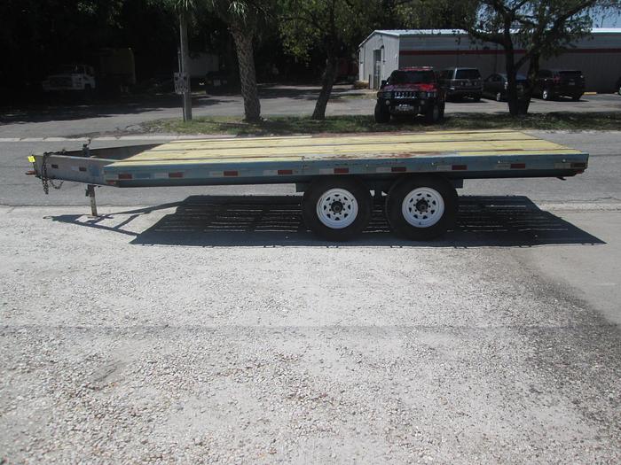 Used 8'x16' Deck Over Tag A Long Trailer