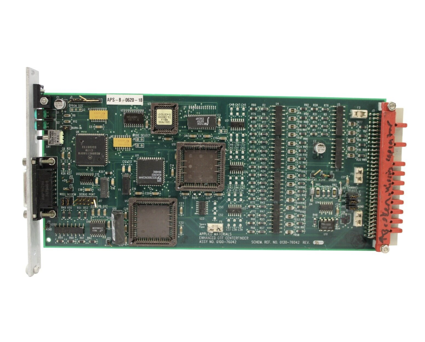 Used AMAT 0100-76042 REV B APPLIED MATERIALS ENHANCED OTF CENTERFINDER ASSEMBLY