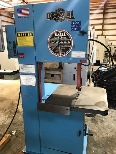 Used 1998 Doall 2013-V Vertical Bandsaw #1665