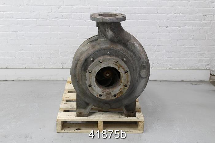 Used Goulds 3175 6x8x18 Pump, Stainless Steel Casing #41875