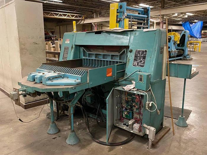 Used 42" LAWSON PAPER GUILLOTINE CUTTER WITH ACCUCUT CONTROLS