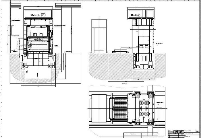 Used Press Sheet Stamping Hydraulic FAGOR H4-2500-5000-3000