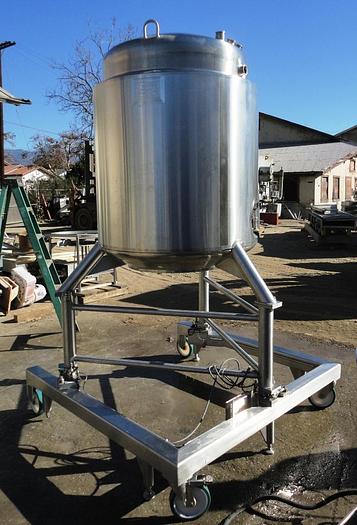 Used Reactor, 265 Gallon, 316L S/st, 100 PSI, Jkt, Feldmeier, #S737963