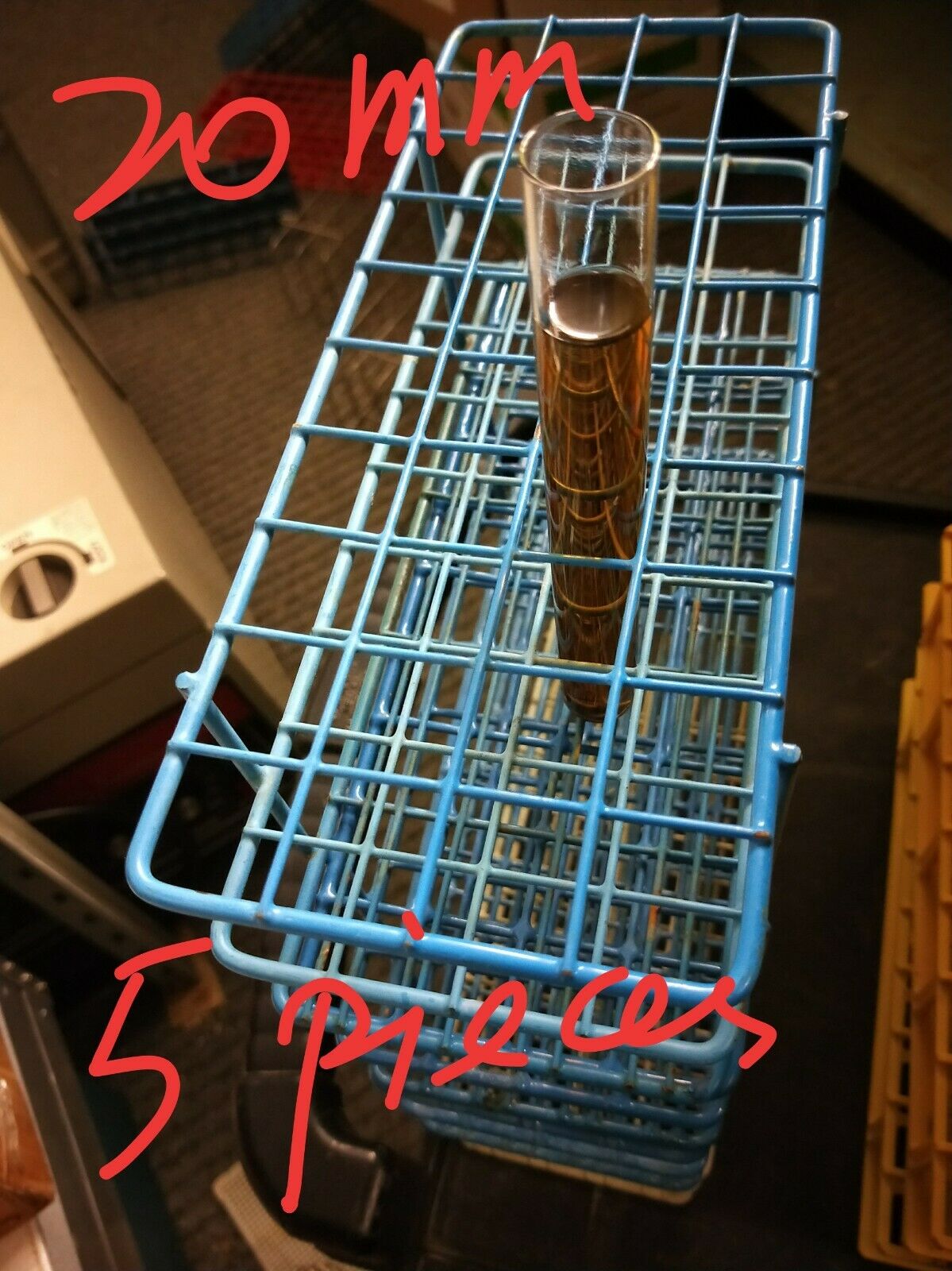 Used Test Tube Racks Box of 20 Assorted Racks for Sale at Chemistry