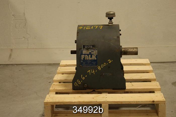 Refurbished Falk 752-3EZZ-06C5 Motor Reducer, 11.28/1 Ratio #34992