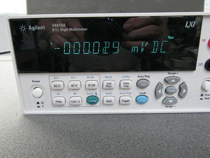 Used Agilent Keysight 34410A Digital High Performance Multimeter, 6½ Digit