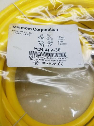 MENCOM CORPORATION MIN-4FP-30 *NEW NO BOX*