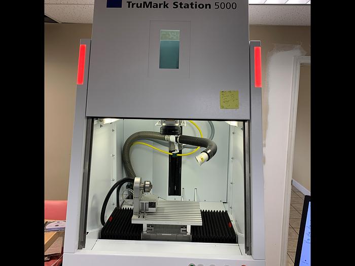 Used 2015 Trumpf TruMark 5020 with Workstation