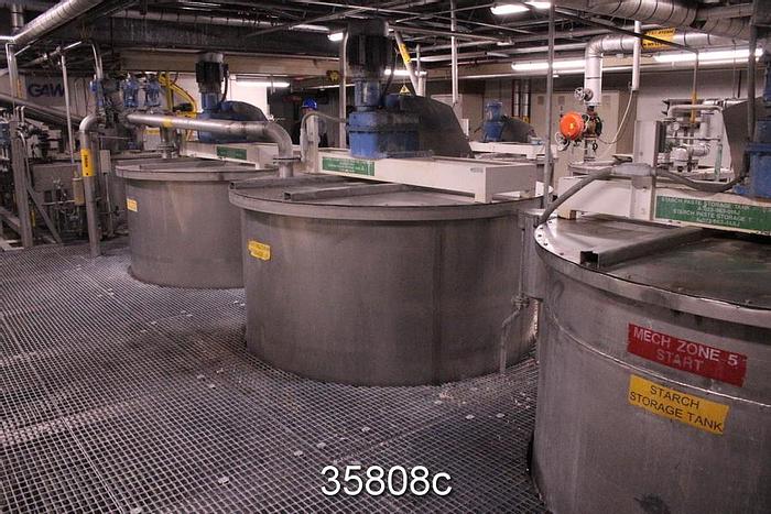 Used Gaw Coating Kitchen System with Tanks, 1200 GPM #35808