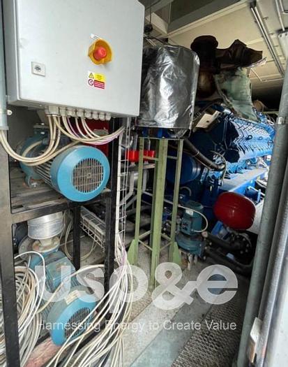 Used 2 MW 2014 Used MWM TCG2020V20 Natural Gas Generator Sets