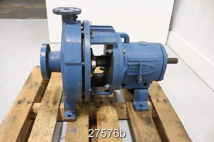 Used Durco Pump, 2x1-10/100, Ansi AO5, Ductile Iron Casing, Stainless Steel Impeller, Packing #27576