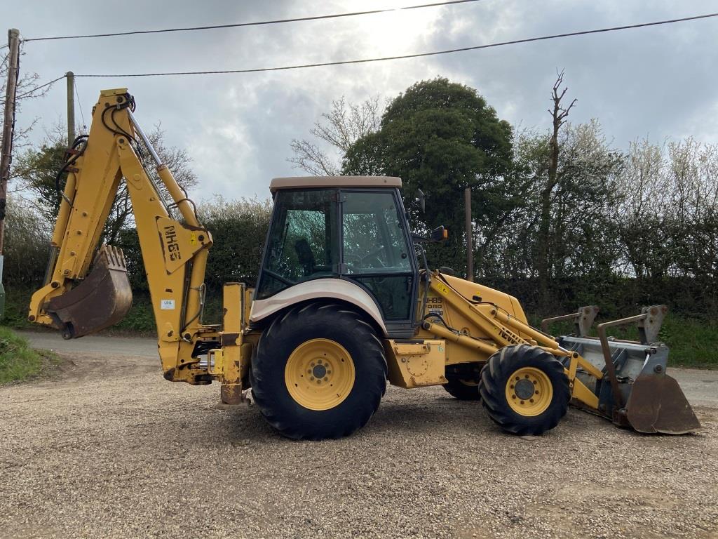 Used New Holland LB85 Backhoe Loader
