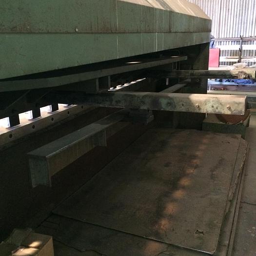 Used 1970 Pexto Hydraulic Shear - 3/16” x 10ft Capacity Mild Steel