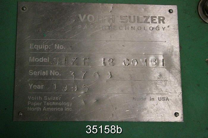 Used Voith Sulzer 12 Combisorter #35158