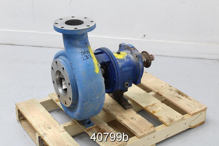 Used Goulds 3196 4x6x10h, SS Casing, 6 Vane SS Impeller #40799