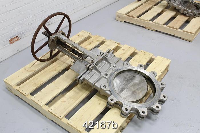 Used Flow Control Componets 83B92 14" Hand Operated Knife Gate Valve #42167
