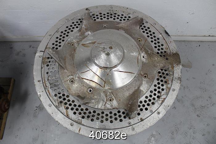 Used Beloit Model 3396 Shark Pulper Drive, Stainless Steel Rotor #40682