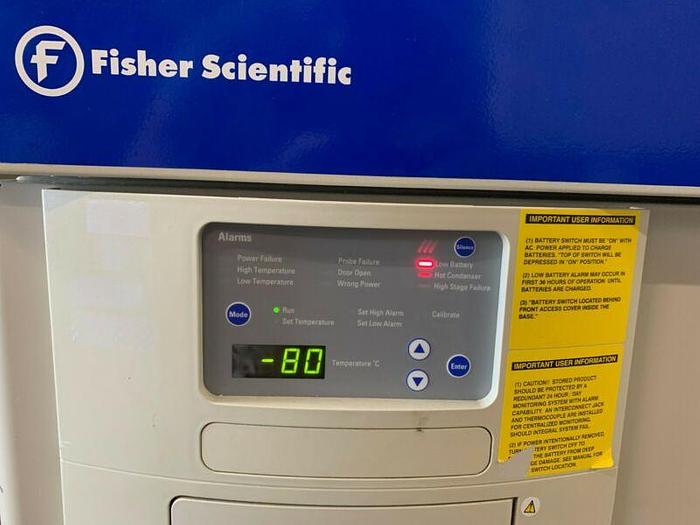 Used Fisher Scientific Isotemp 8963 -86°C Ultra Low Laboratory Freezer 28 Cu Ft 220V
