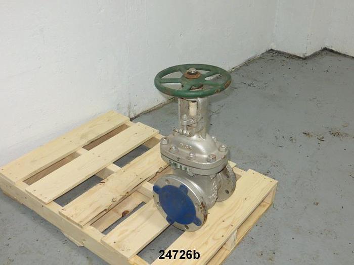 Used 4 Evergreen Valve Co 4" Steel Globe Valve #24726