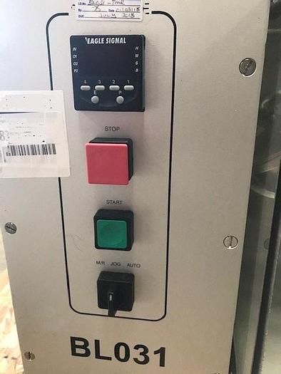 Used PATTERSON KELLEY (P-K) YOKE BLENDMASTER LAB BLENDER WITH (2) SHELLS - S/S