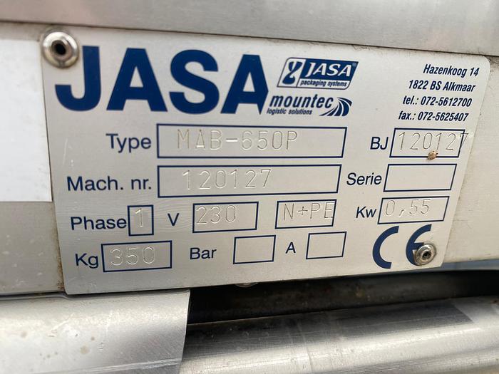 Gebruikt 2012 Jasa Uitleesband/ leesband/ rollensorteerder/ transportband, type: MAB-650P