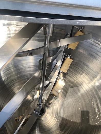 Used Hamilton 300 Gallon stainless steel jacketed mix kettle