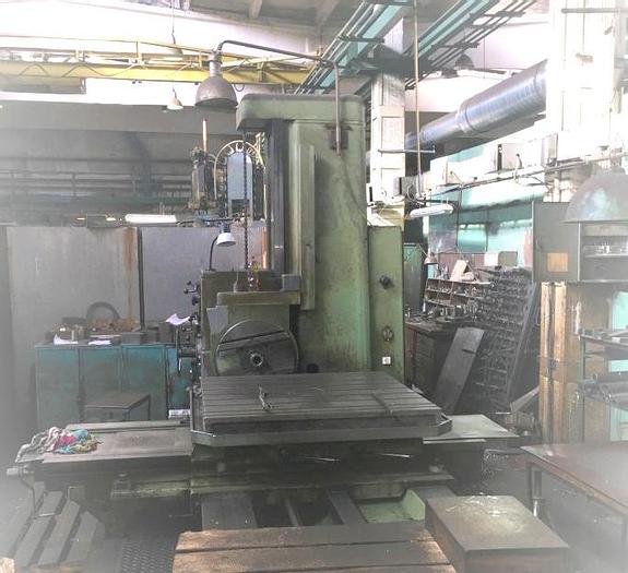Used Borer Horizontal Table Type W100