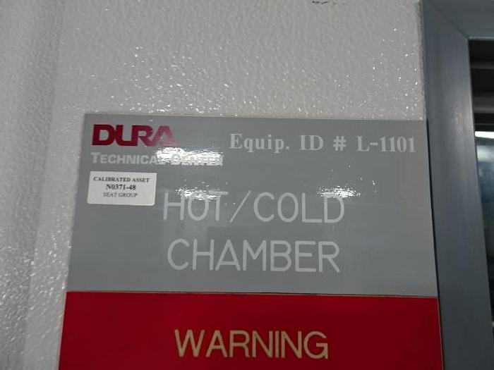 Used DURA TECHNOLOGIES HOT AND COLD TEST CHAMBER