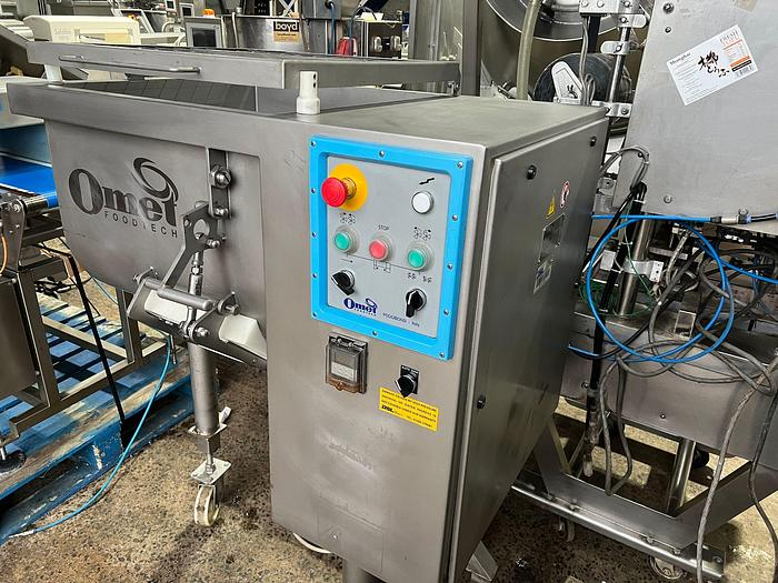 Used 2003 Omet Foodtech srl  K120 paddle mixer