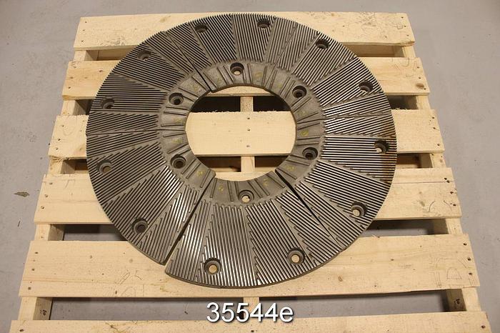 Unused Sprout Waldron 34TFIII Refiner Disc Plates Set #35544