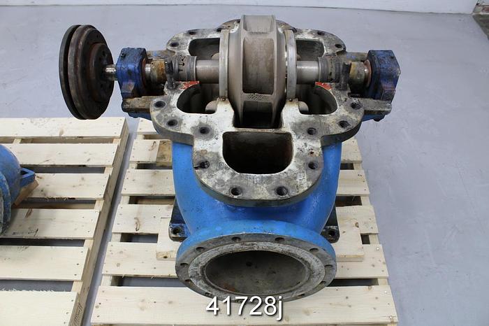 Used Goulds 3410 10x12x15h Split Case Pump, SS Casing #41728