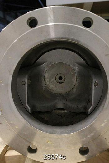 Used Neles Jamesbury R21CB088CCJK Vball Valve, 8", CG8M Body #28574