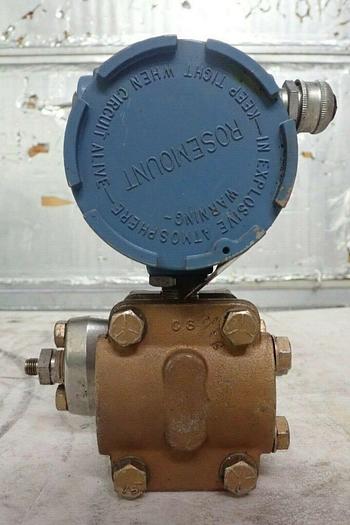 Used Rosemount 1151GP9E73B1 3000 PSI Alphaline Pressure Transmitter